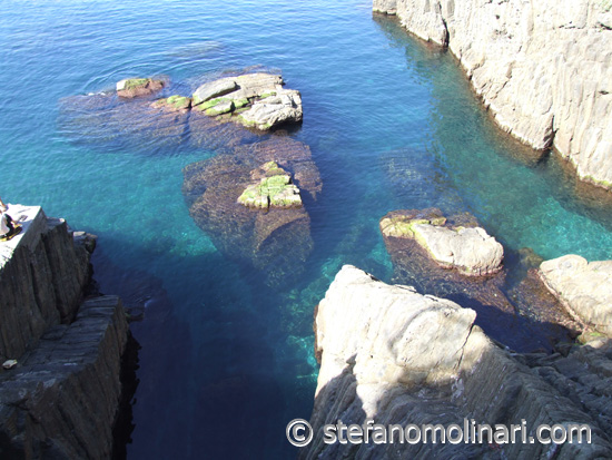 Blauw Zee - Cinque Terre - Italië